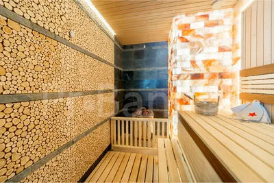 Соляная сауна с можжевеловым панно — дизайн, проекты, фото работ,  строительство под ключ — «Правильные бани»
