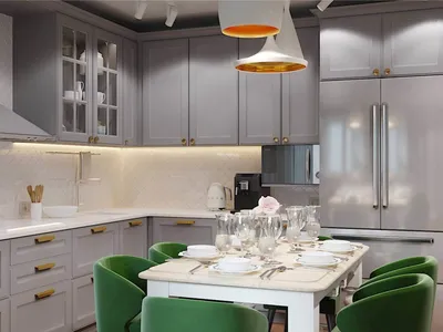 Интерьер кухни 8 кв м - выбор дизайна и стиля | Студия дизайна «Design  Service»