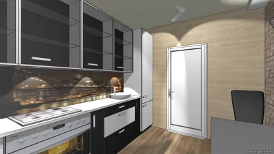 Кухня в стиле минимализм. Дизайн небольшой кухни 8-10 кв м