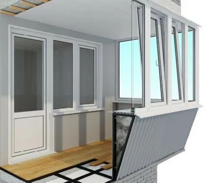 Обшивка балкона снаружи профнастилом и сайдингом своими руками: пошаговая  инструкция с фото и видео