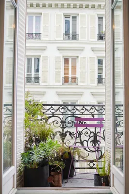 6 проектов: Что сажают на своих балконах французы | Houzz Россия