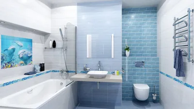 Белая ванная комната: дизайн с панно, кафелем и др. на фото