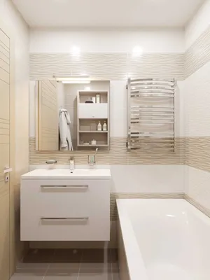 Дизайн ванной комнаты 3 кв.м. Природная чистота Главные качества этой ванной  – простота, доступная всем. Этот дизайн… | Дизайн ванной, Дизайн ванной  комнаты, Дизайн