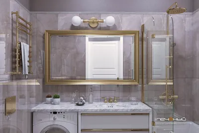 Ванные комнаты с столешницей из искусственного камня –135 лучших фото-идей  дизайна интерьера ванной | Houzz Россия