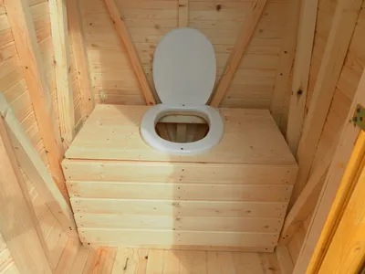 Прикольный туалет на даче своими руками - фото