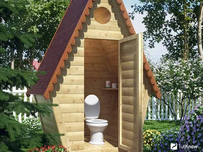 Как построить дачный туалет на улице?