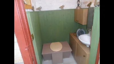 Туалет на даче своими руками Туалет Дачный - YouTube