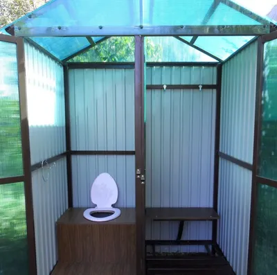 Туалет для дачи: 115 фото красивой и удобной наружной постройки
