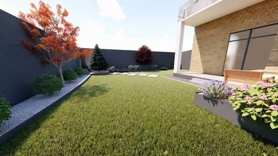 Что входит в дизайн-проект двора частного дома