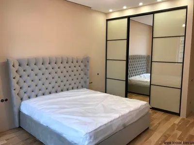Встроенный шкаф купе для спальни на заказ купить в Киеве