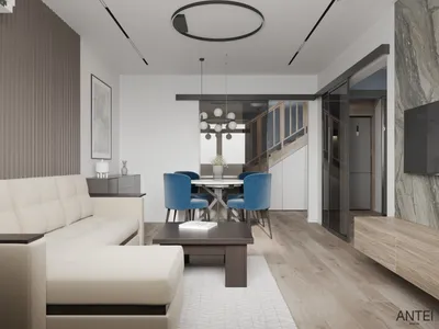 Дизайн интерьера двухэтажной квартиры в Гомеле