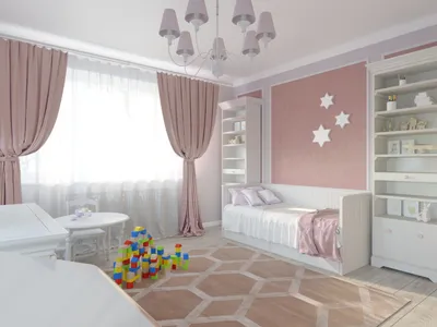 Дизайн-проект детской комнаты — Roomble.com