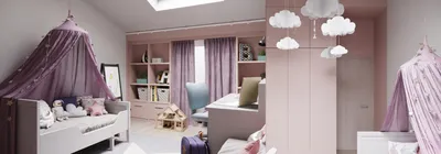 Дизайн детской комнаты от Amatuni Design в Санкт-Петербурге