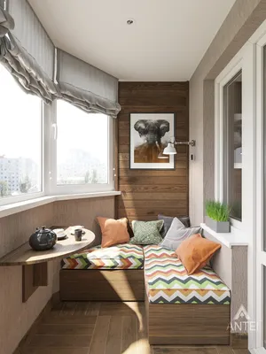 Дизайн двухкомнатной квартиры в панельном доме в Гомеле | Дизайн балкона, Дизайн  дома, Квартирные идеи