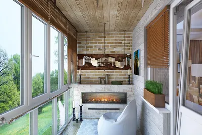 Оформление балкона своими руками изнутри (110 фото идей дизайна) в хрущевке  и частном доме в стиле: прованс, модерн и кантри