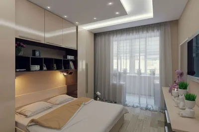 Дизайн спальни 13 кв м: увеличиваем пространство и разделяем комнату на  отдельные зоны