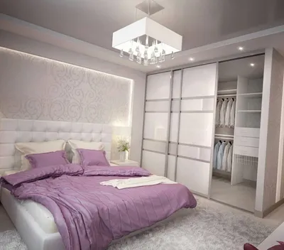Дизайн спальни в светлых тонах на 14 кв. м. | 1001 идея дизайна | Дзен