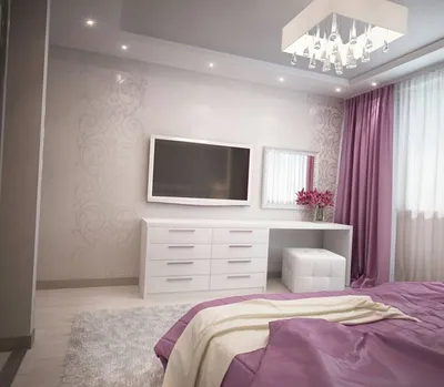 Дизайн спальни в светлых тонах на 14 кв. м. | 1001 идея дизайна | Дзен