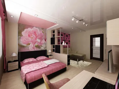Гостиная спальня в одной комнате 20 кв м фото — Портал о строительстве,  ремонте и дизайне