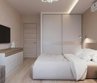 Удивительная спальня на 13 кв.м. | 1001 идея дизайна | Яндекс Дзен  #bedroomdesign | Планировки спальни, Интерьеры спальни, Спальня