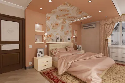 Спальня 25 кв.м | Дизайн интерьера в Пензе