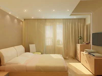 Натяжные потолки для маленькой спальни фото » Картинки и фотографии дизайна  квартир, домов, коттеджей