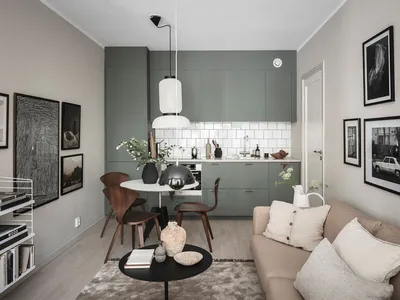В тесноте, да не в обиде: стильная квартира в Швеции (36 кв. м) 〛 ◾ Фото ◾  Идеи ◾ Дизайн