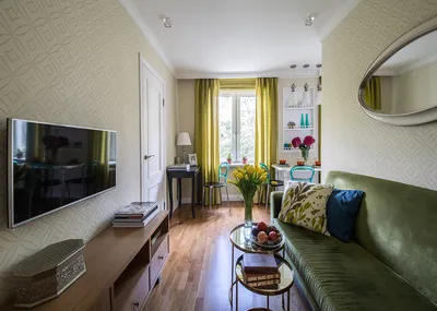 Как использовать 41 метр площади с пользой: маленькая квартира для большой  семьи — Roomble.com