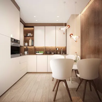 Дизайн кухни 8 кв. м фото. Кухня 8 метров в современном стиле | Квадратная  кухн�я, Дизайн кухни, Небольшие кухни