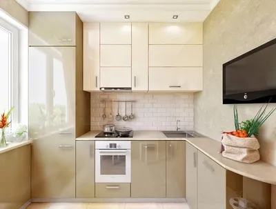 Дизайн кухни 8 кв м: новинки, современные идеи дизайна в типовой квартире,  планировка кухни с холодильником