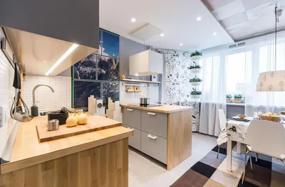 Дизайн кухни 15 кв м с окном в частном доме 2020 года, новинки интерьера с  диваном и выходом на балкон