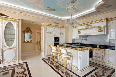 Кухни в стиле барокко Москва и М. О.
