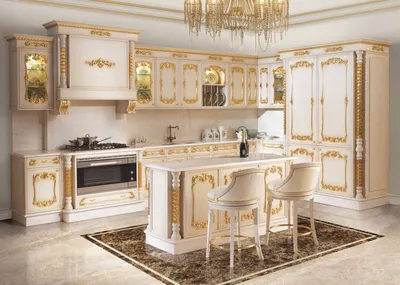 Кухня в стиле барокко – заказать на Ярмарке Мастеров – LGCNQRU | Кухонная  мебель, Саранск