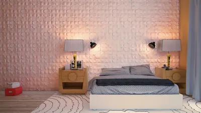 Декоративные панели в спальне | Пикабу