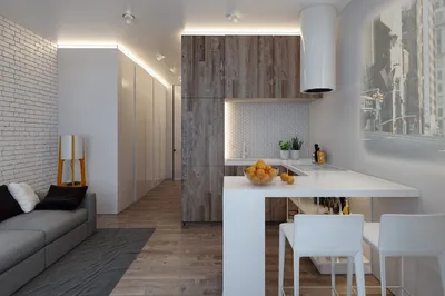 Дизайн квартиры 32 кв м: 4 стильных проекта и особенности оформления (26  фото)
