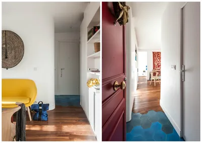 34 кв. м, 2 комнаты и трёхметровая кухня: преображение квартиры в Париже |  Как люди живут | Дзен