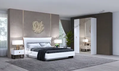 Спальня Марсель белый глянец — купить со склада в интернет магазине мебели