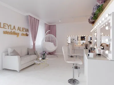 Интерьер студии красоты Лейлы Алиевой - Studio Home - Дизайн интерьера и  проектирование