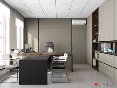 Дизайн-проект офиса в современном стиле