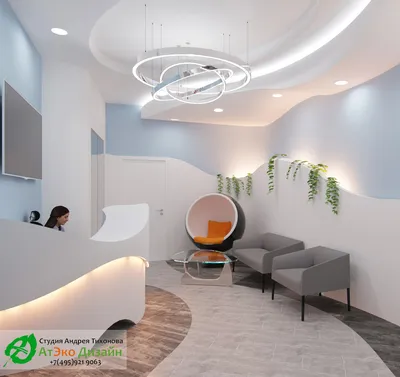 Дизайн проект интерьера офиса заказать, цена от 300 рублей за кв.м. Студия  АтЭко Дизайн