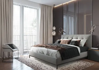 Дизайн большой спальни | Фото и современные идеи | Фото дизайнов интерьера  2017 | Дизайн-студия Ольги Кондратовой