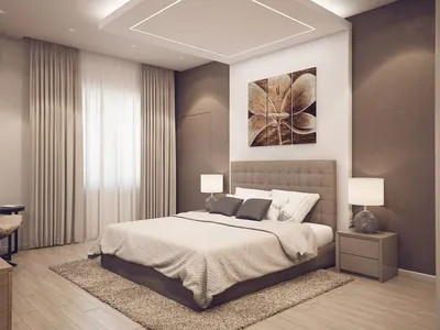 Дизайн спальни от студии. Заказать современный дизайн проект спальни от  Soprano.