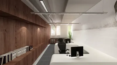 Дизайн офиса в стиле хай-тек: идеи для оформления