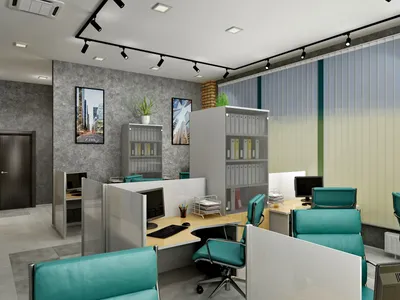 Дизайн интерьера квартир и домов в Обнинске / Дизайн-проект офиса  строительной фирмы в ЖК «Циолковский»