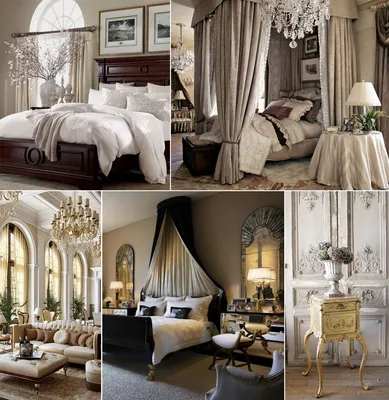 Интерьер спальни в классическом стиле - фото дизайна интерьера спальни в классическом  стиле