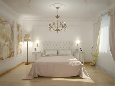 Интерьер спальни в классическом стиле - 1nsk