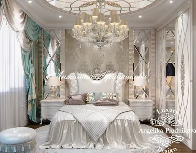 Дизайн спальни для девушки в классическом стиле. Фото 2017 - Дизайн квартир  | Дизайн квартиры, Дизайн, Роскошные спальни