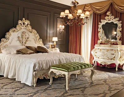 Дизайн интерьера спальни в классическом стиле: отделка, фото | ГессоСтар