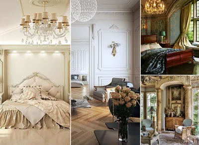 Интерьер спальни в классическом стиле - фото дизайна интерьера спальни в классическом  стиле