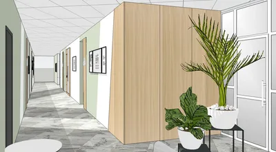 Дизайн коридора офиса: создаем привлекательное пространство для сотрудников